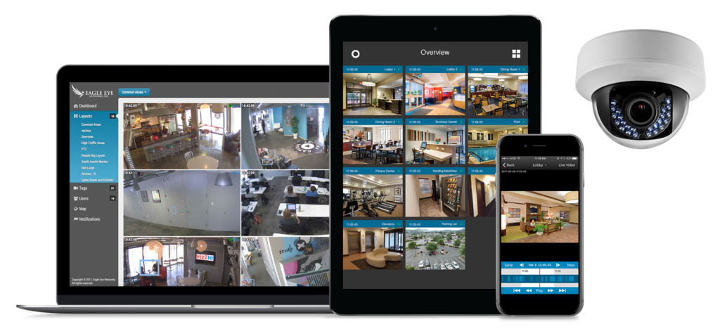 Watch your business or home live in real-time from anywhere